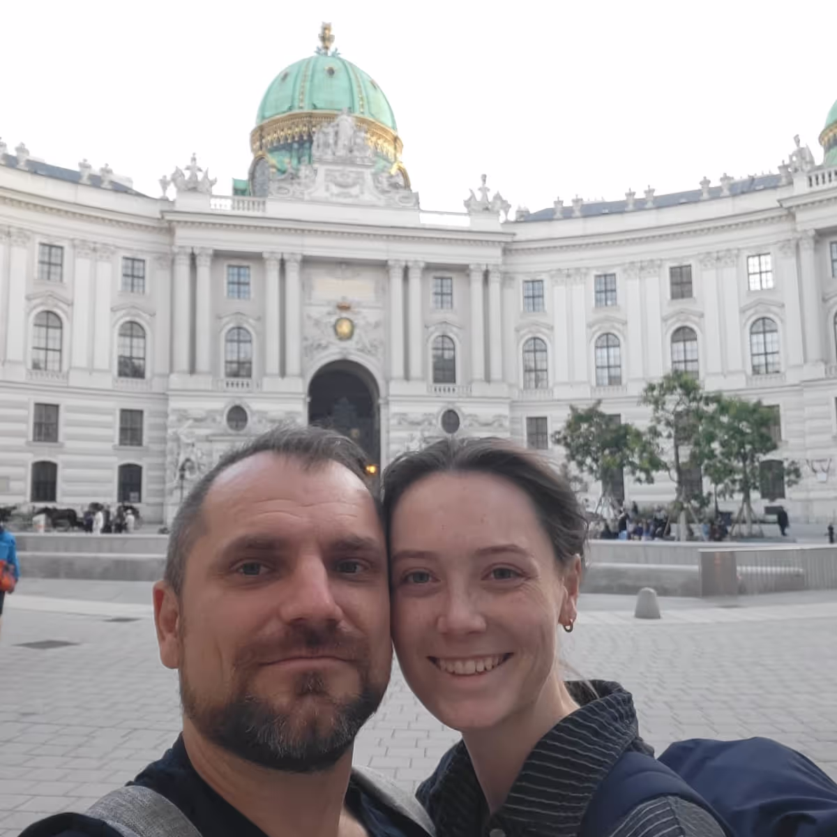 Konrad and Caro in Vienna Austria
