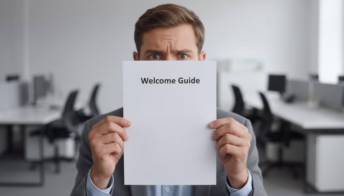 When a homeowner doesn't leave a welcome guide