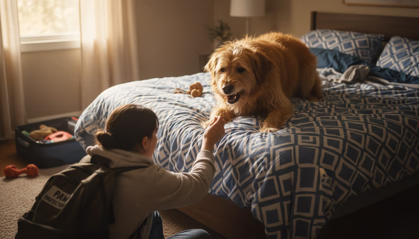 Resource Guarding and Reactive Barking
