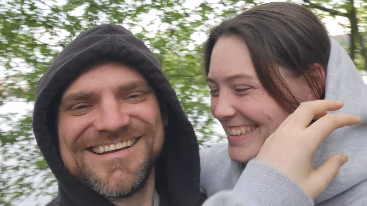 Konrad and Caro in Berlin
