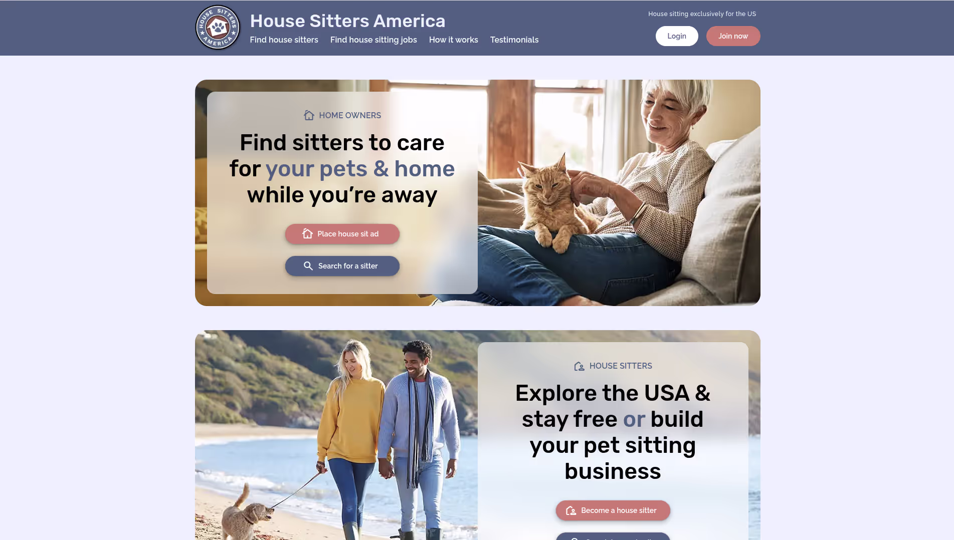 House Sitters America Home Page House Sitters America Home Page