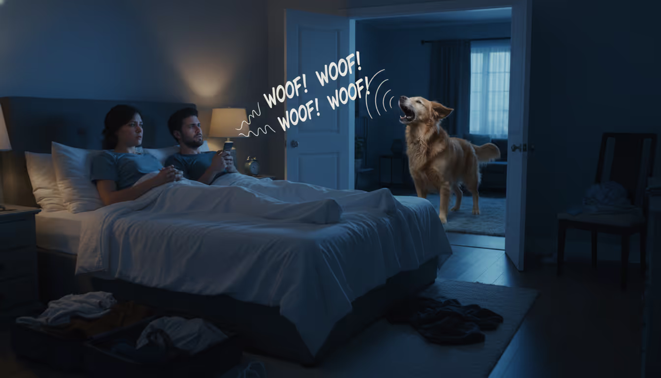 What to Do If a Dog Barks All Night During a House Sit