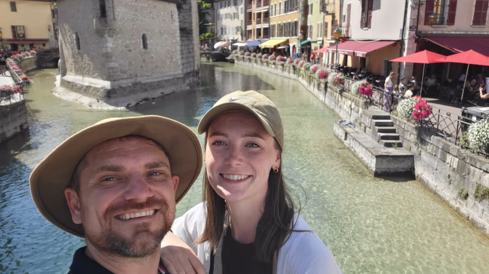 Konrad and Caro in Annecy France