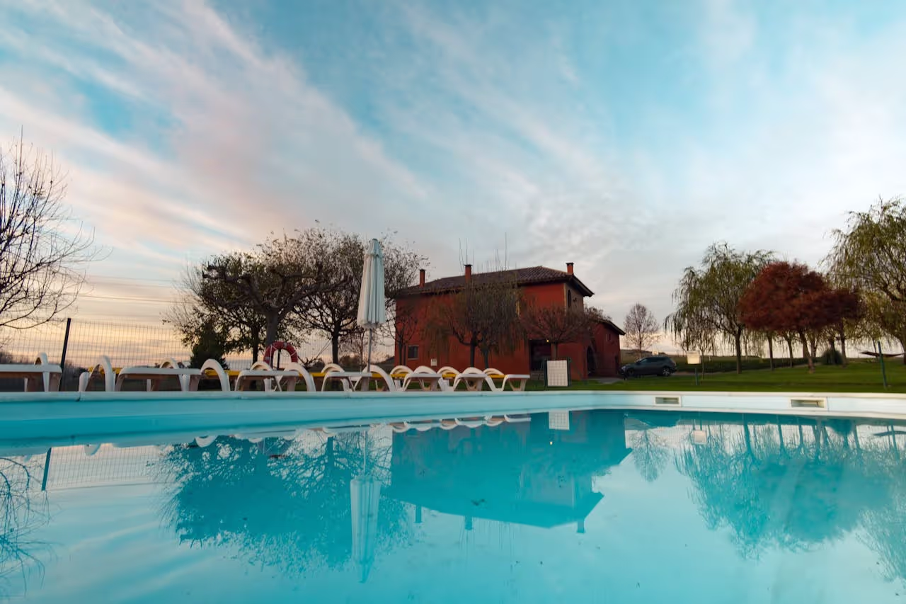 A house pool 