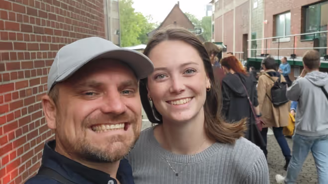 Konrad and Caro in Bochum