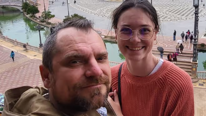 Konrad and Caro in Spain Konrad and Caro in Spain