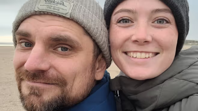 Konrad and Caro in Belgium