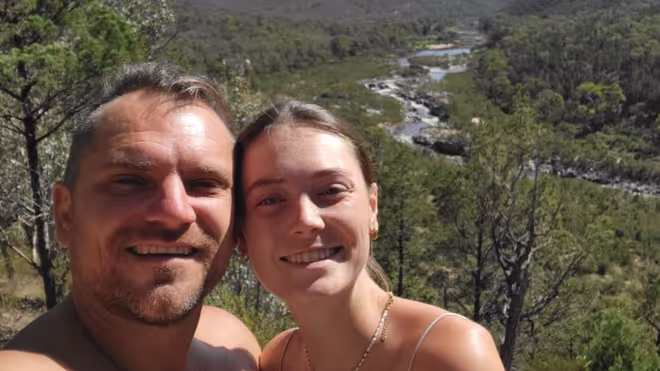 Konrad and Caro in Australia Konrad and Caro in Australia