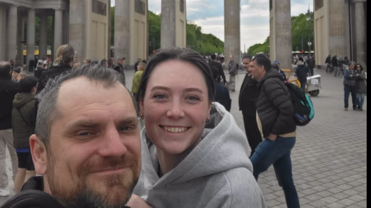 Konrad and Caro in Berlin