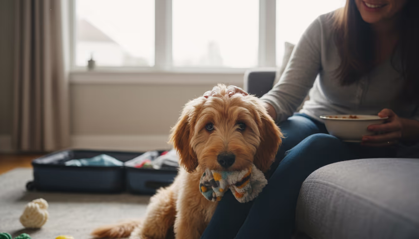 Dog With Separation Anxiety