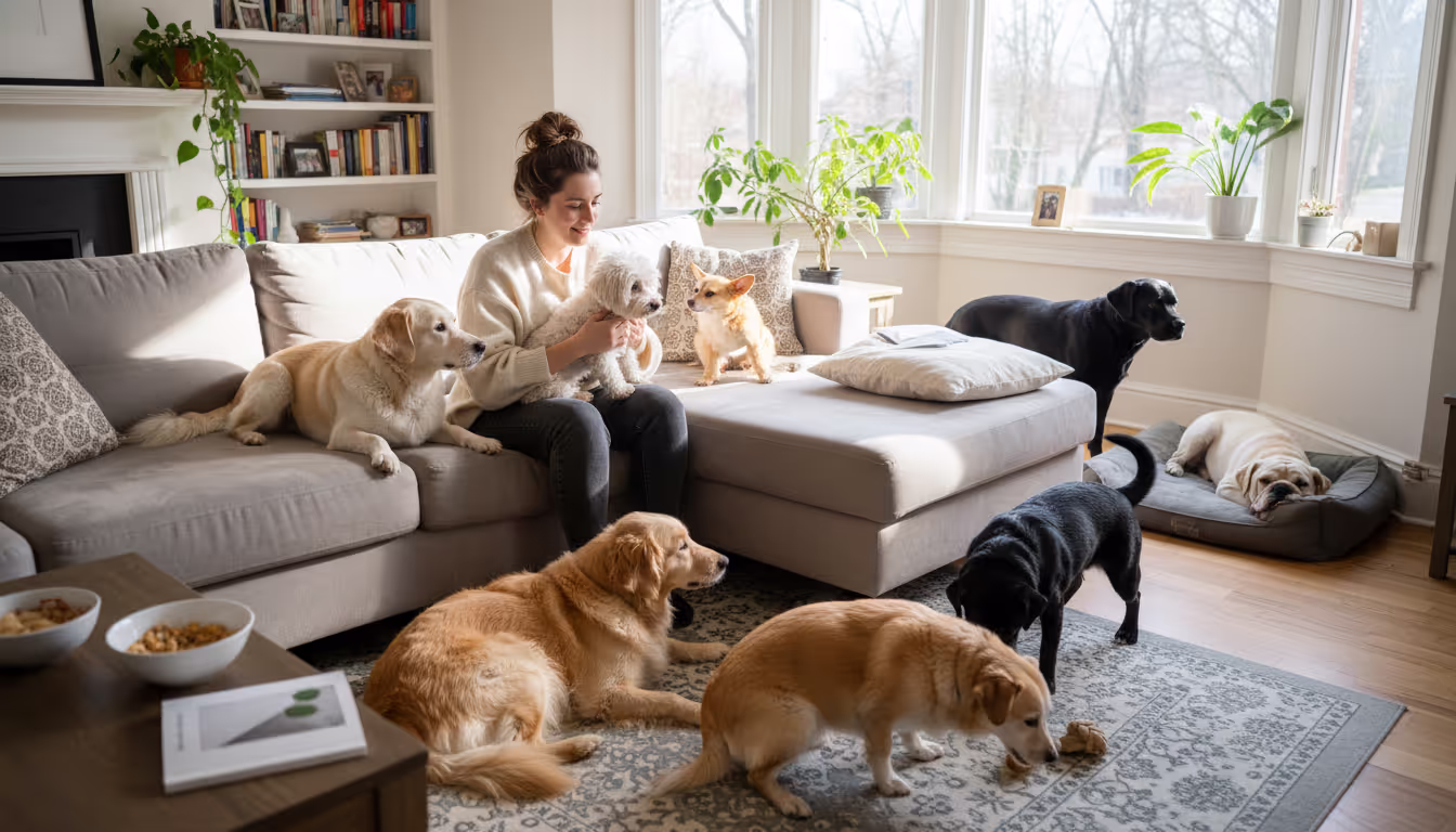 House Sitting for Multiple Dogs