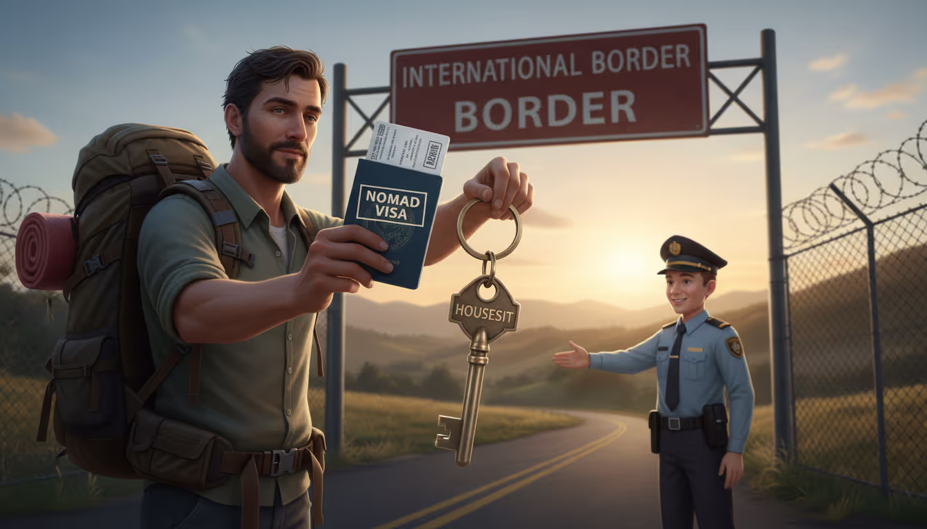 Digital Nomad Visas and House Sitting