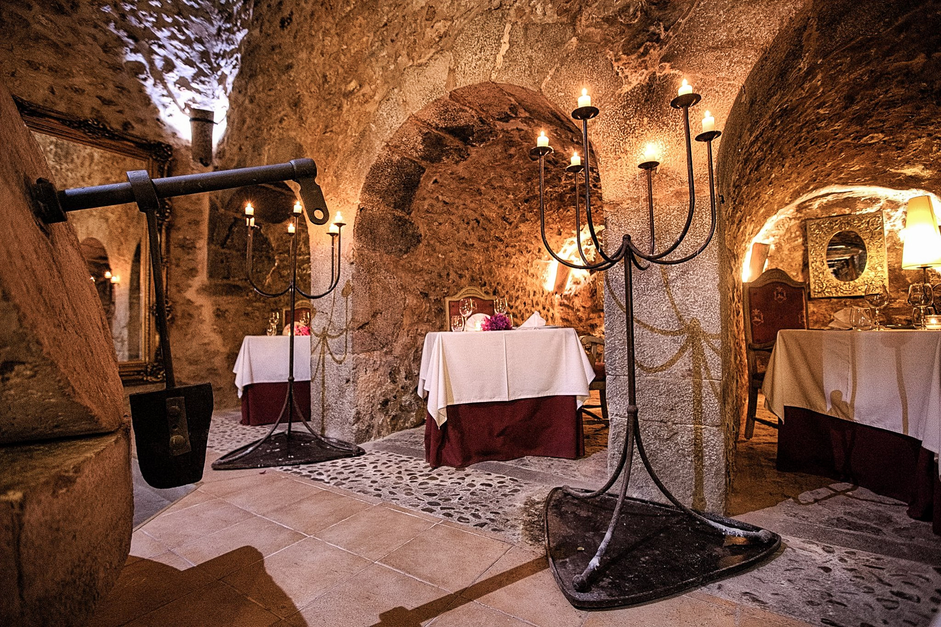 A peaceful common area in the hotel, inviting connection or quiet relaxation.