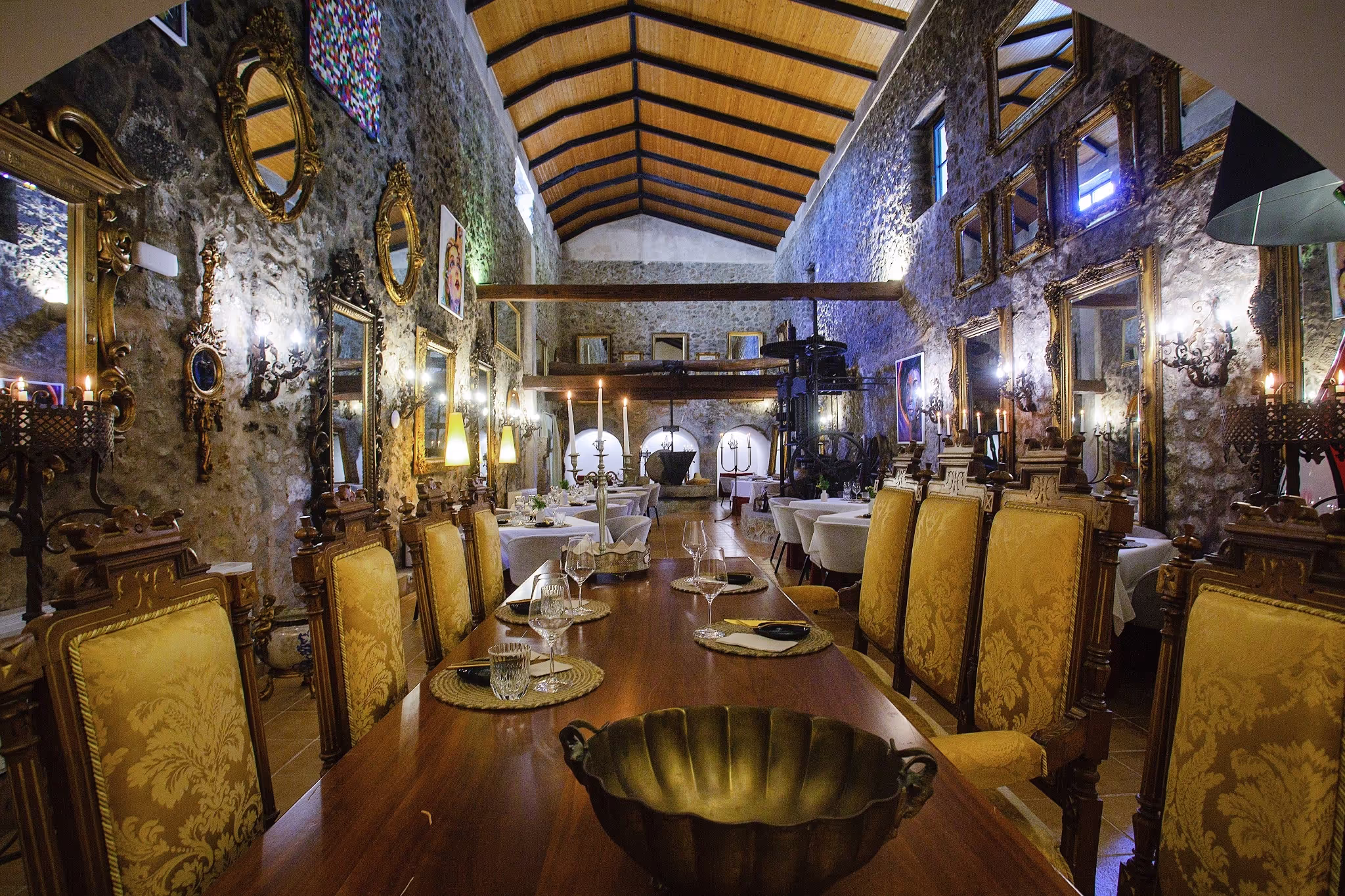 A serene yoga retreat taking place in a beautiful, inspiring setting at Posada del Marqués.