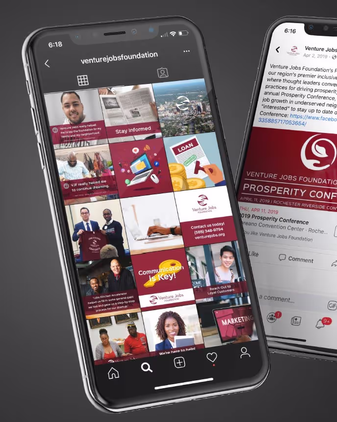 Marketing strategy on a whiteboard