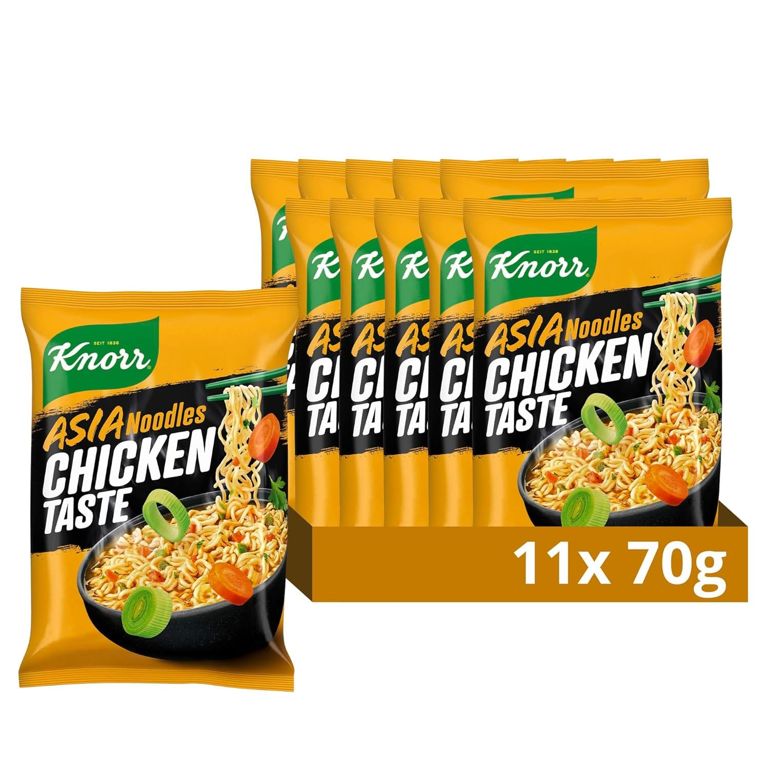 Knorr Instant Nudeln: Der schnelle Asia Snack für Feinschmecker