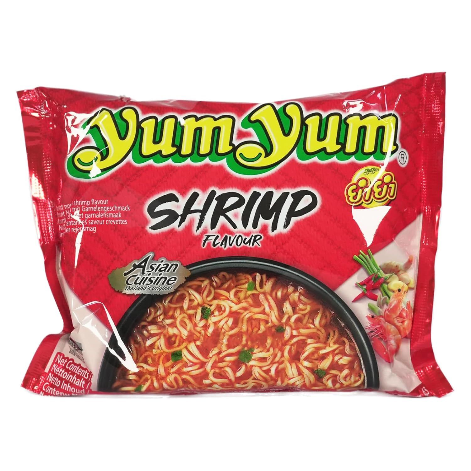 Yum Yum Instantnudeln mit Shrimps: 30er Pack im Test!