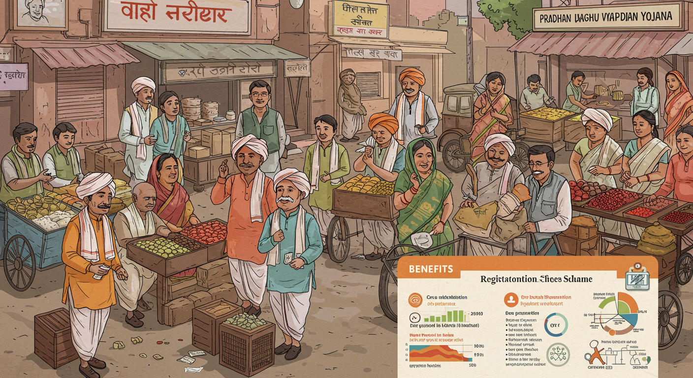 Pension Scheme for Traders and Self-Employed Persons Pradhan Mantri Laghu Vyapari Maan-Dhan Yojana: